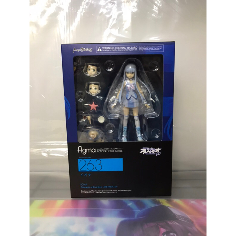 代理拆檢 Max Factory Figma 263 蒼藍鋼鐵戰艦 伊401 伊歐娜