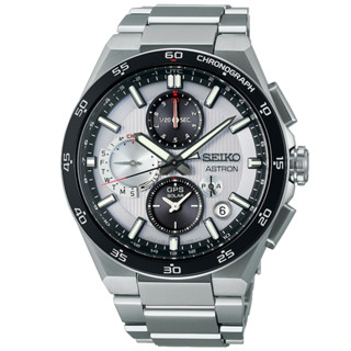 SEIKO精工 黑標 Astron 太陽能 GPS定位 鈦金屬計時腕錶 (SSH153J1/5X83-0AA0S)
