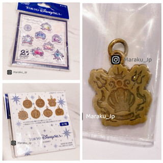 絕版品🇯🇵日本東京迪士尼 20週年 樂園限定 小美人魚 場景 貝殼 掛墜 吊飾 掛飾［小悅虎日貨🐯］