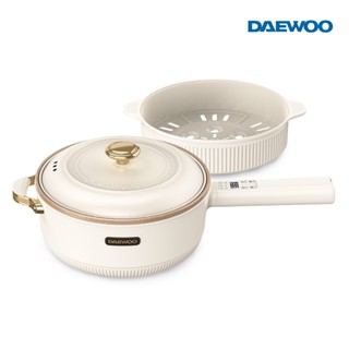 【DAEWOO 韓國大宇】麥飯石多功能爆炒料理鍋 DW-EC001