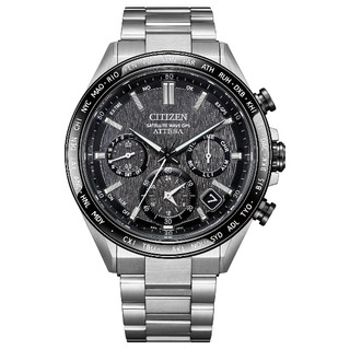 CITIZEN 星辰 Gents CC4058-67X GPS衛星對時鈦金屬光動能潮流腕錶 黑麵 44.6mm