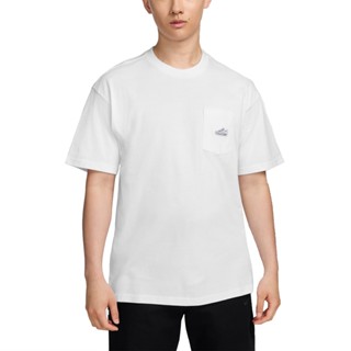 【NIKE】AS M NSW TEE M90 PKT PTCH CNCT 運動上衣 男 短袖 白 FZ5414-100