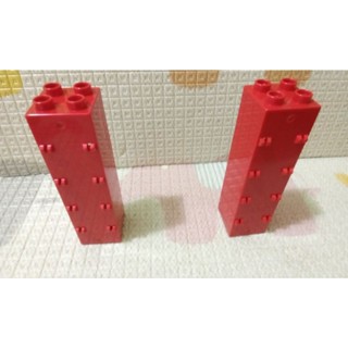 二手樂高得寶Lego duplo積木配件：柱子2個一組