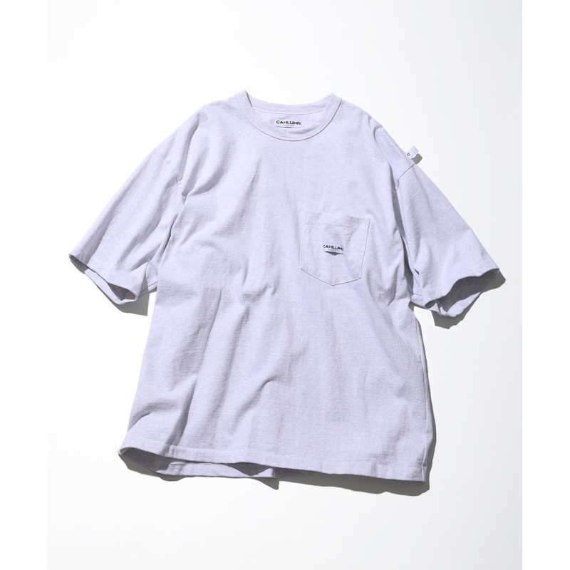 近全新 CAHLUMN 重磅口袋T-shirt 淺灰 L號 Daytona Park購入 長谷川昭雄 city boy