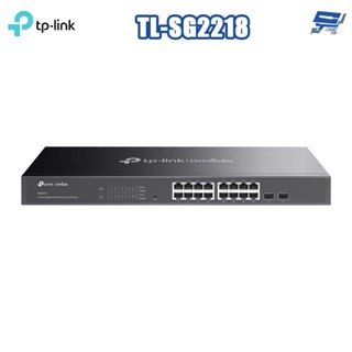 TP-LINK 昌運監視器 TL-SG2218 Omada 16 埠 Gigabit 智慧型交換器