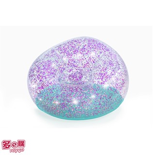 Bestway 夢幻亮片兒童充氣沙發 75115 (慵懶椅懶人椅懶骨頭充氣床充氣躺椅兒童椅休閒午休追劇休息躺椅)