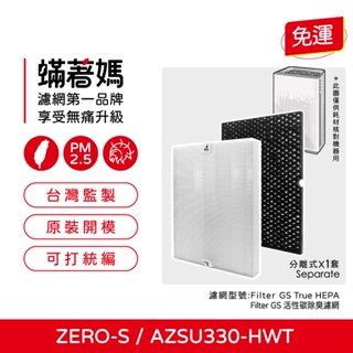 適用於 Winix ZERO S ZERO-S AZSU330-HWT 空氣清淨機 濾網
