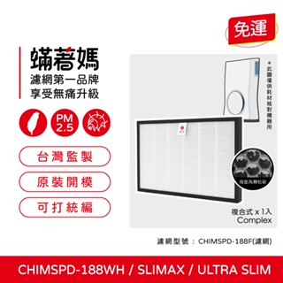 適用 3M Slimax CHIMSPD-188F 空氣清淨機 CHIMSPD-188WH 濾網