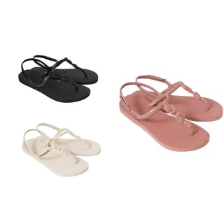 HAVAIANAS 哈瓦仕・女鞋・TWIST PLUS系列・素面涼鞋・(型號：00039)・巴西集品
