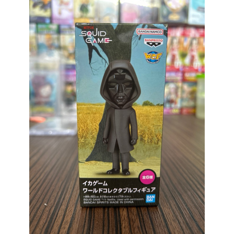 《特價出清》日版 現貨 WCF 魷魚遊戲 面具人 黑衣人