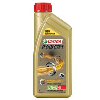 Castrol嘉實多 Power1 4T 10W-40機車用機油(1Lx6入)【亞拉旗艦館】