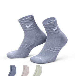 Nike Everyday Plus Cushioned 訓練短襪 緩震 三雙一入 襪子 三色 SX6890-933 現