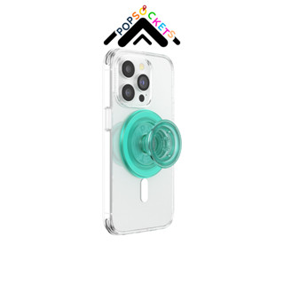 隔日到貨 泡泡騷 手機支架 磁吸半透薄荷綠 PopSockets 伸縮手機支架