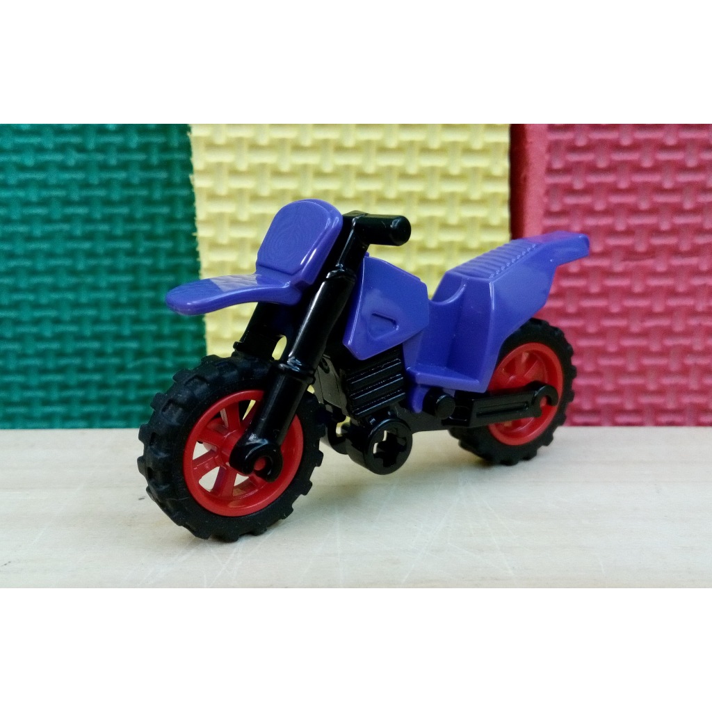 [ 二手磚 ] 樂高 50860c08 深紫色 越野車 機車 摩托車 set 70641