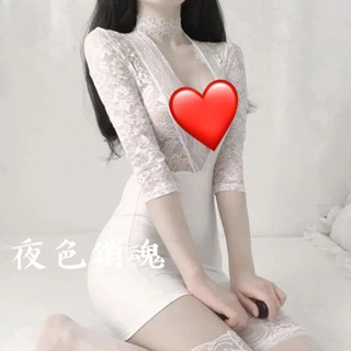 臺灣現貨 90kg可穿 大尺碼性感包臀裙 大碼性感蕾絲睡裙 深V緊身包臀 大尺碼包臀裙 性感包臀裙 大尺碼性感睡衣