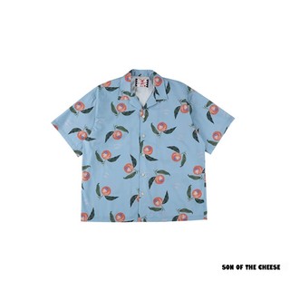 GOODFORIT/日本Son Of The Cheese Peaches N' Cream Shirt水蜜桃敞領襯衫