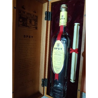 二手SPEY空酒瓶+木盒