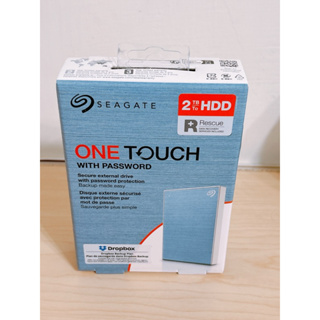 [全新］希捷SEAGATE One Touch 2TB 2.5吋行動硬碟 冰川藍（STKY2000402)