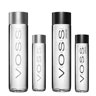 零瓶出售【VOSS芙絲】挪威頂級天然礦泉水 氣泡水 (375ml&800ml) -時尚玻璃瓶 VOSS