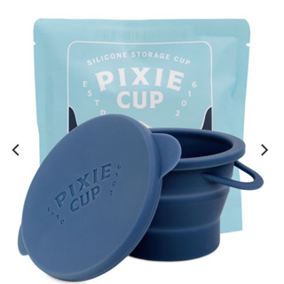 【現貨寶藍色】美國 Pixie Cup 月亮杯 碟片 外出攜帶清潔盒 收納盒🌝