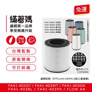 適用 Electrolux 伊萊克斯 A4 FA41-402GY 403WT 403GN 403BL 空氣清淨機 濾網