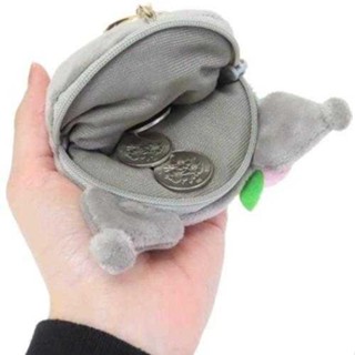♥小玫瑰日本精品♥HelloKitty 美樂蒂 酷洛米 大耳狗 布丁狗 Piano 帕恰狗 人魚漢頓 絨毛造型零錢包~3