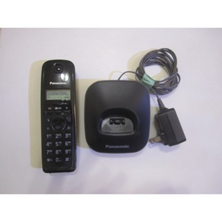 Panasonic 國際牌 無線電話-經典黑(KX-TG1611)