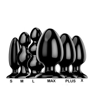 ANAL重型後庭吸盤肛塞-X/S/PLUS/L/M/MAX 前列腺 肛交 按摩器 BDSM 攻受