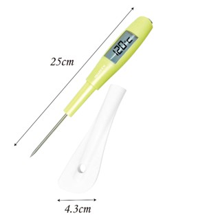 #蝦皮電子發票#三箭牌溫度計刮刀(WG-T10)耐高溫 矽膠刮刀 電子溫度計測溫計 DIY製作餅乾 烘培用具