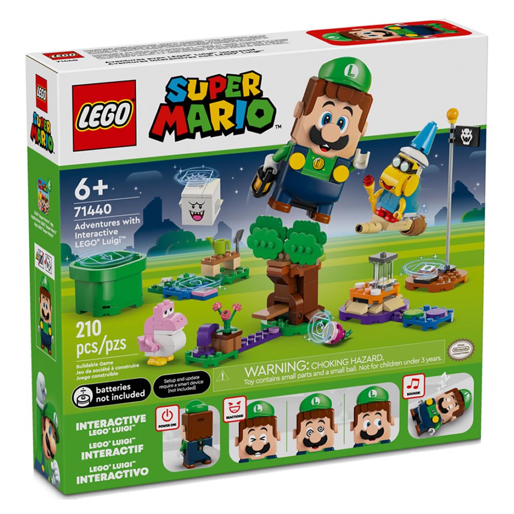 LEGO樂高 71440 Super Mario 瑪利歐系列 - 與樂高® 路易吉™ 一起冒險！