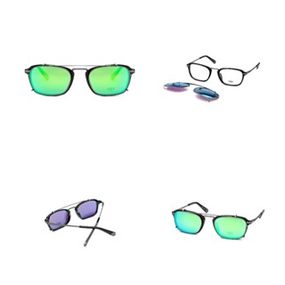 HEX Eyewear Damon 光學眼鏡配前掛墨鏡 | 太陽眼鏡 | 義大利製 | 金屬膠框