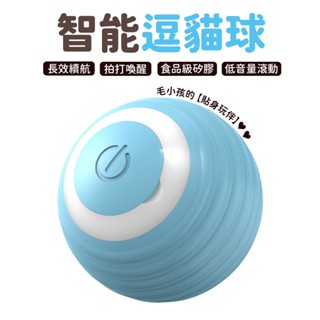 自動逗貓球 逗貓球 引力滾滾球 USB充電 遙控球 玩具球 逗貓 貓咪玩具 寵物玩具