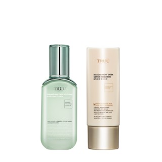 【TRUU 童】復活草舒緩保濕水凝乳+B5輕水感低敏防曬乳SPF50★★★★★