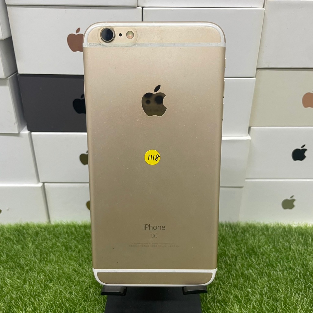 【平價蘋果手機】iPhone 6S plus 32G 5.5吋 金色 手機 新北 板橋 蘋果 cp質高 瘋回收 1118