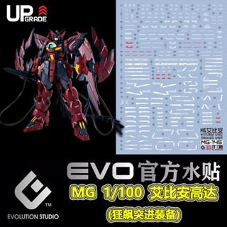 【Max模型小站】EVO MG(105) EW OZ-13MS EPYON 艾比安鋼彈+狂飆突進裝備.螢光水貼