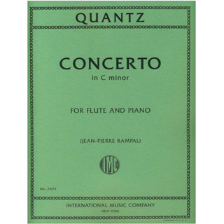 【599免運費】Quantz：Concerto in C minor (Flute) / IMC2693