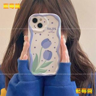 鬱金香花朵手機殼 保護殼 適用 iphone 15 14 13 12 11 Pro max 8Plus XR X 7防摔