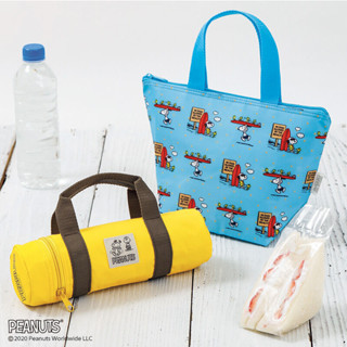 wbar☆日本 SNOOPY 史努比兩件組 保溫袋 保冷袋 水壺套 手提包 便當袋 午餐袋