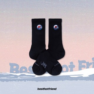 BEST FOOT FRIEND /BFF襪 UKIYOE 浮世繪 刺繡長襪【PS中壢】