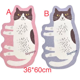 🌸現貨日本Kusuguru Japan腳踏墊眼鏡貓吸水防滑腳踏墊