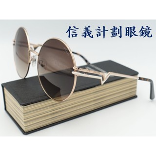 信義計劃 眼鏡 GUESS 7734 太陽眼鏡 復古 圓框 大框 sunglasses 可配 抗藍光 全視線 變色鏡片