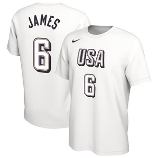 2024 夏季奧運 USA Basketball 美國男子籃球 夢幻隊 Nike LeBron James T恤