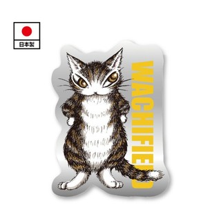 瓦奇菲爾德 WACHIFIELD 達洋貓 人物站姿貼紙-達洋