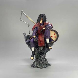限時促銷【火影忍者】 共鳴系列 GK 忍界大戰 宇智波 斑 坐姿 雕像 模型 盒裝 25cm 790