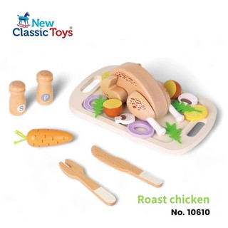 荷蘭New Classic Toys 火雞全餐切切樂 #切切樂 家家酒 廚房玩具 木製玩具