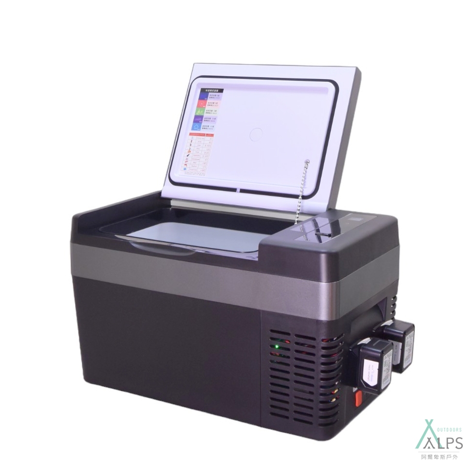 [阿爾卑斯戶外 三峽] 送壹顆電池 Arctic ICE 北極冰 25L 車載行動冰箱 TF25-EX