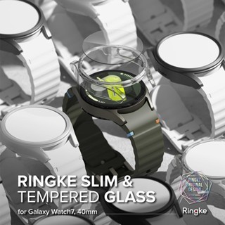 【Ringke】Galaxy Watch 7 40mm / 44mm [Slim] 輕薄手錶保護殼+玻璃保貼組 透明