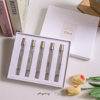 ᴀᴜɢsᴛɪɴɢ •ᴗ• 現貨 CHLOE 仙境花園香氛禮盒 10ml*5入 噴式小香禮盒 附棉麻收納