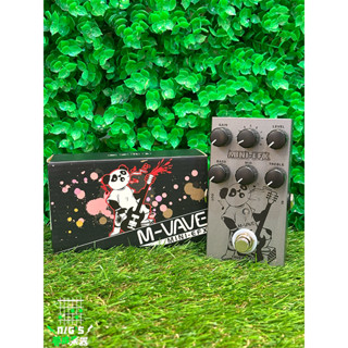 [夢成音樂中心]M-VAVE MINI-EFX 鋼鐵 熊貓人 失真 破音 Overdrive Boost 九合一 效果器