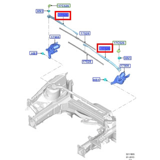 【jt福特原廠】kuga mk2 mk2.5 13-20 正廠 雨刷臂 雨刷桿